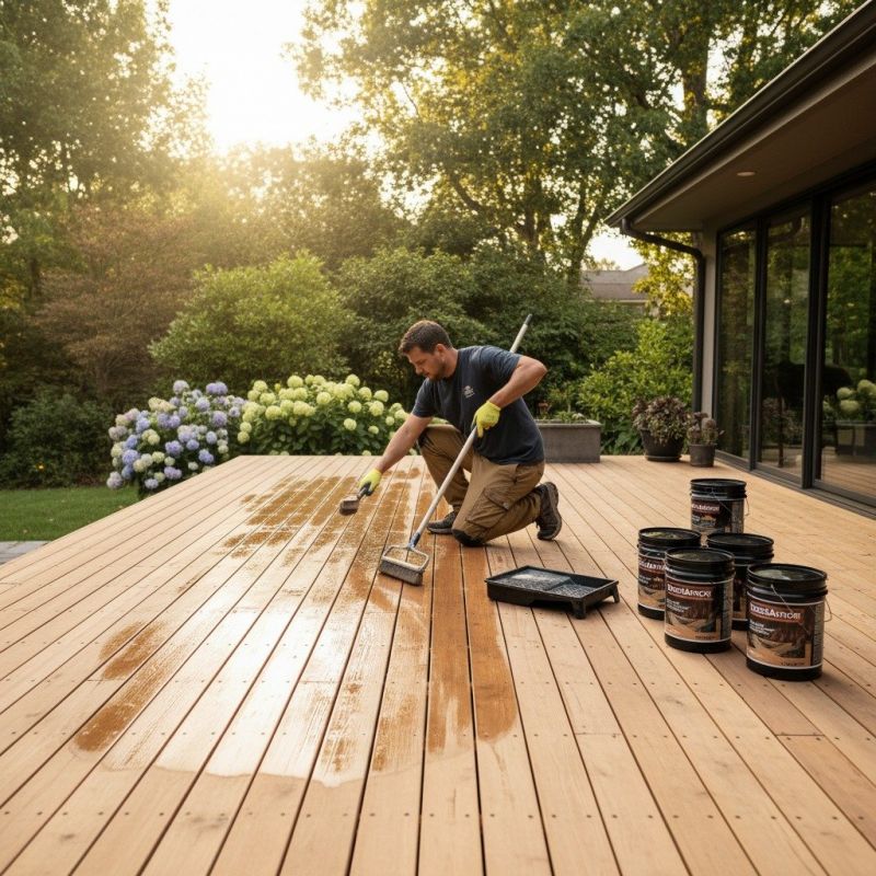 Deck Sealing in Tacoma, WA