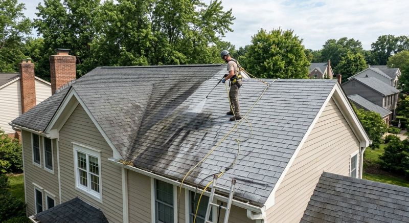 Garage Roof Cleaning in Vancouver, WA