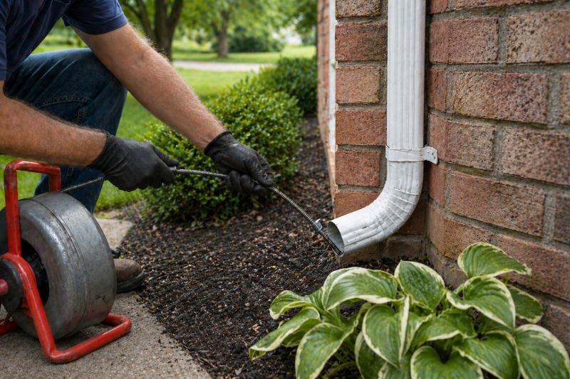 Gutter Downspout Unclogging in Bergen County, NJ