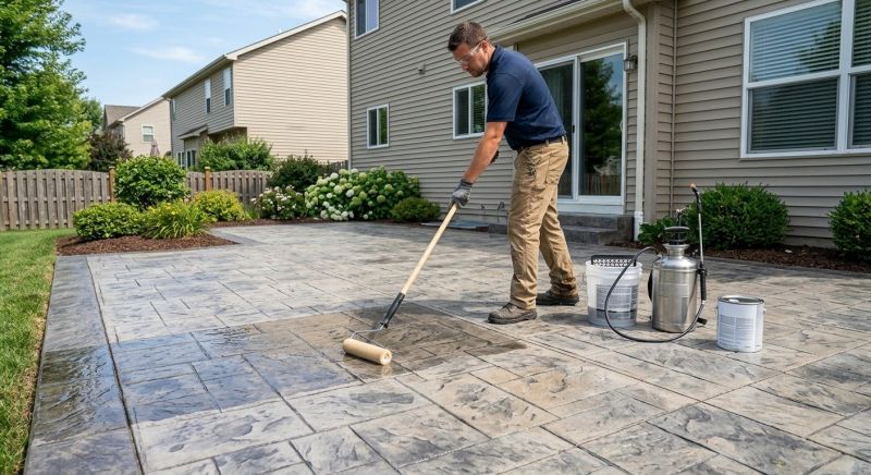 Pool Patio Sealing in Seattle, WA