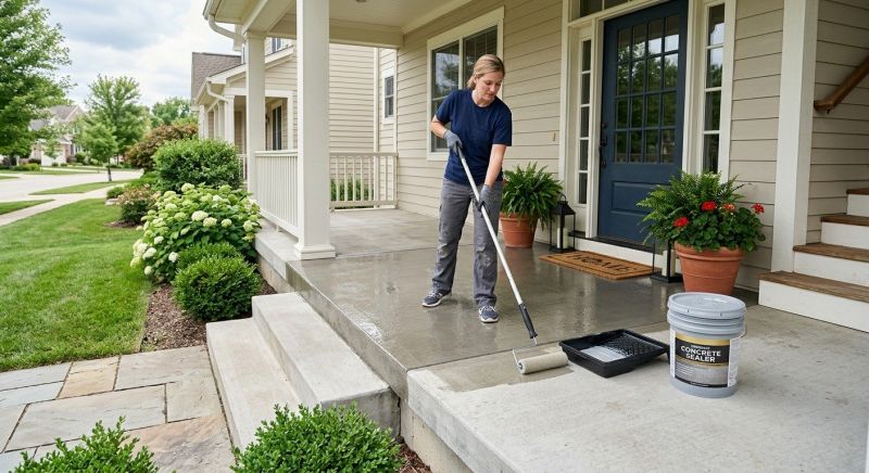 Sidewalk Concrete Sealing in Alpharetta, GA